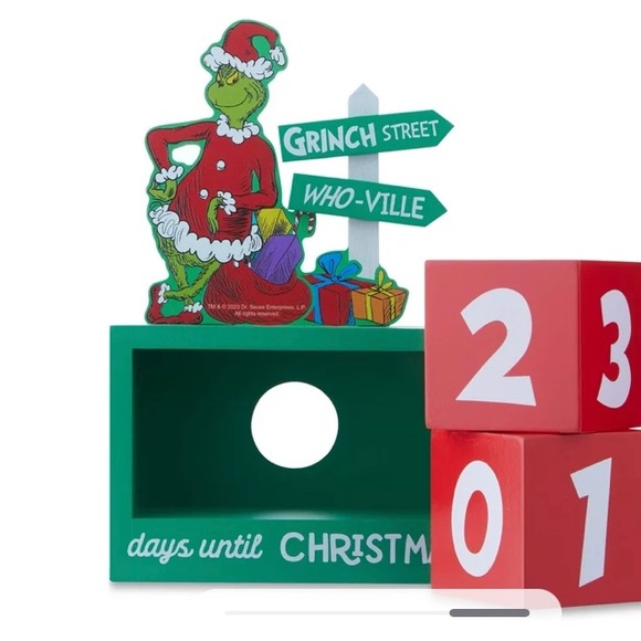 Dr Seuss' The Grinch Who Stole Christmas, Countdown Calendar, holiday decoration - Picture 7 of 16